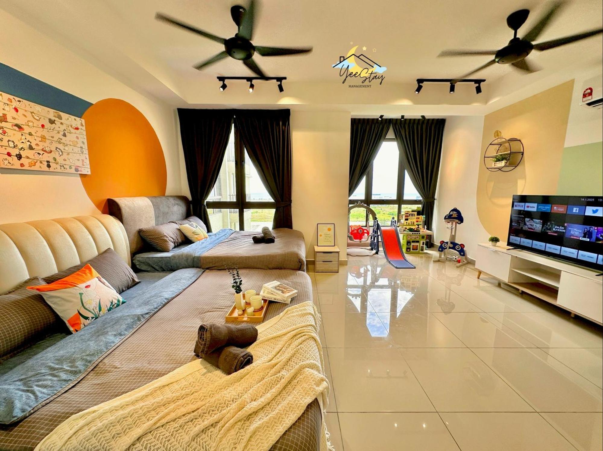 Seaview Poolview Cityview Baliresidence Video Game 5Minjonker Malacca Extérieur photo
