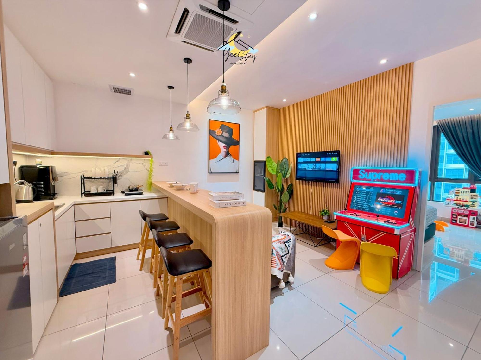 Seaview Poolview Cityview Baliresidence Video Game 5Minjonker Malacca Extérieur photo